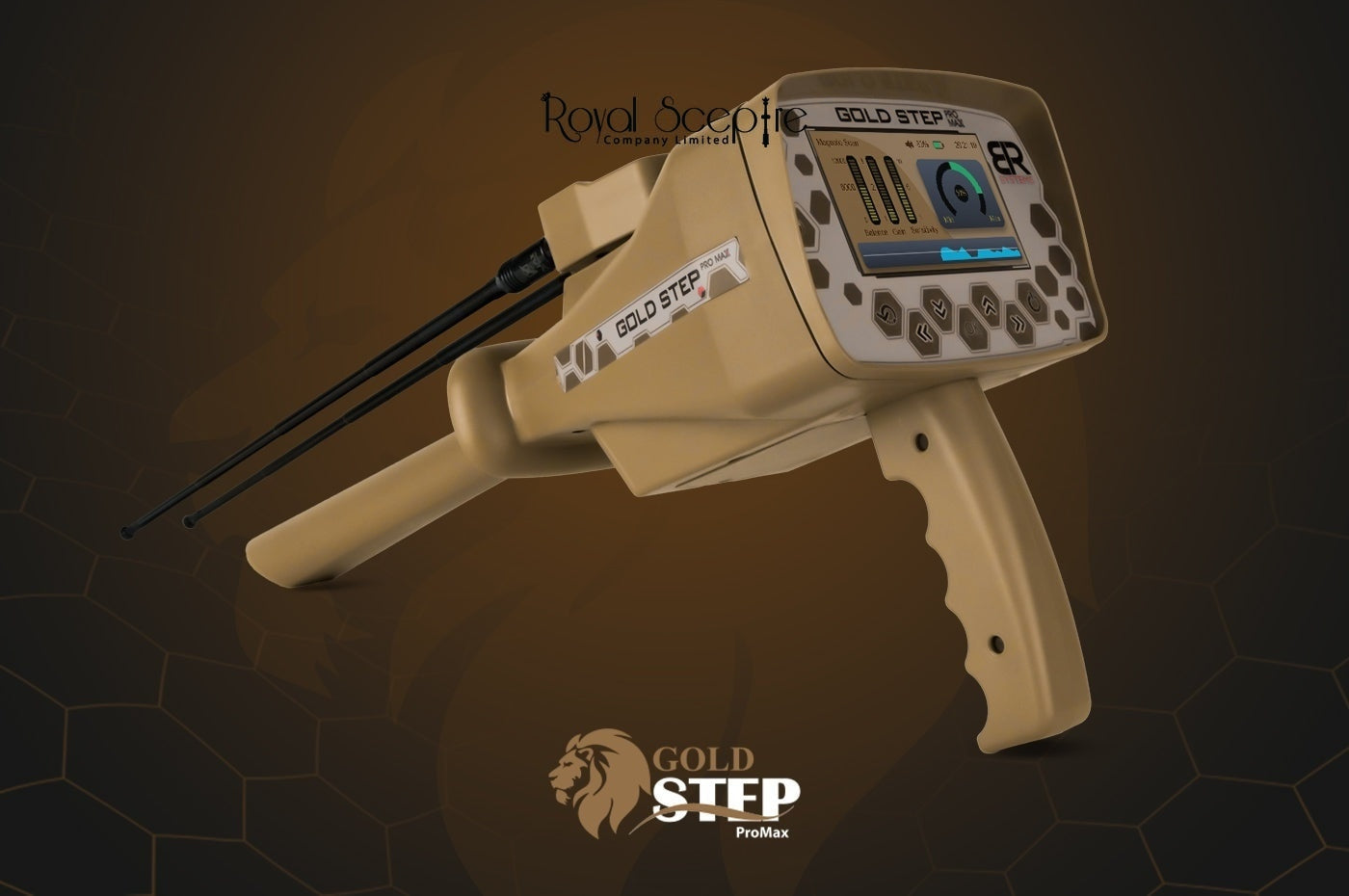 Gold Step Pro Max Gold, Diamond, Metal, Void & Cavity Detector