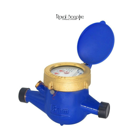 Multi Jet Water Meter, Brass Body