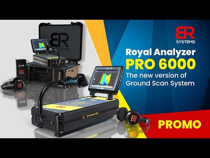 Royal Analyzer Pro 6000 Gold, Diamond, Metal, Void & Cavity Detector