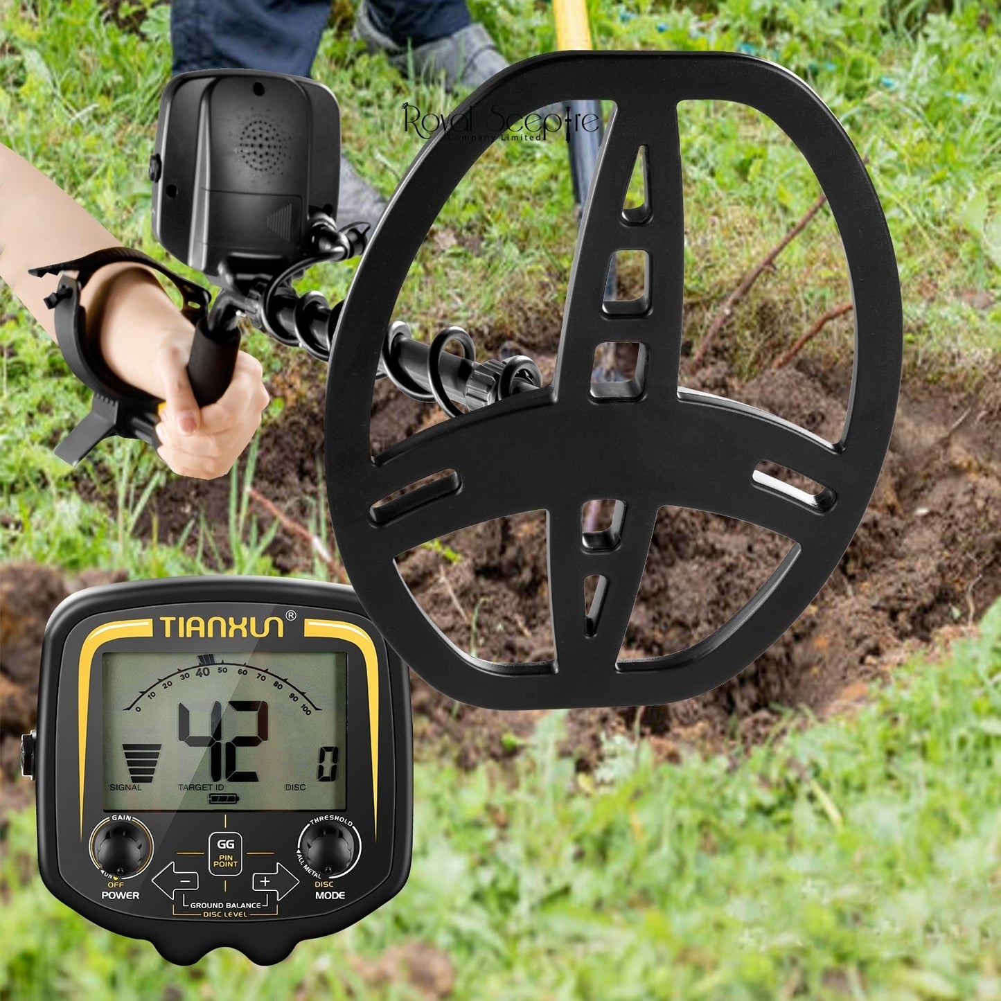 Tianxun TX-850 Professional Metal Detector