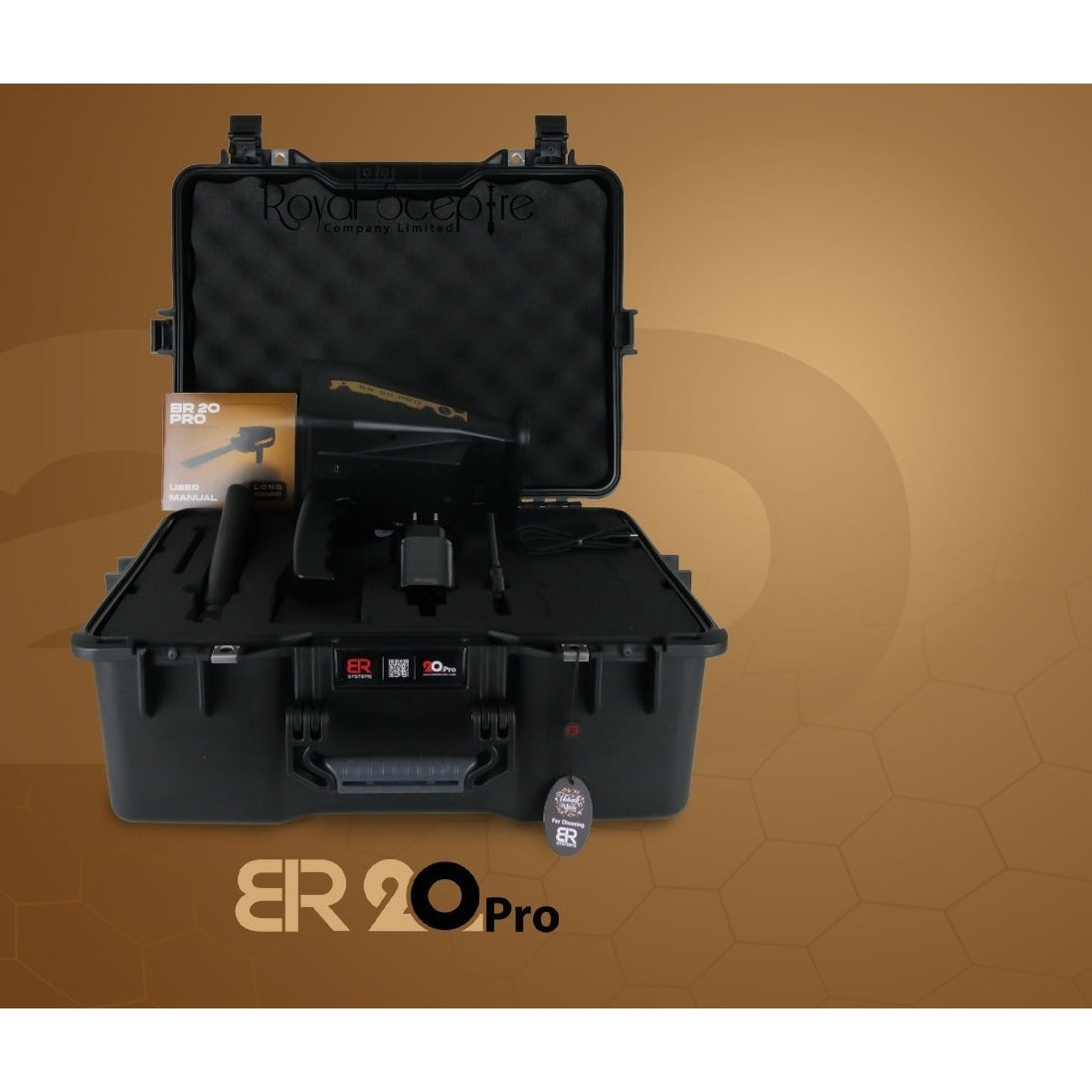 BR 20 Pro Gold, Metal & Cavity Detector