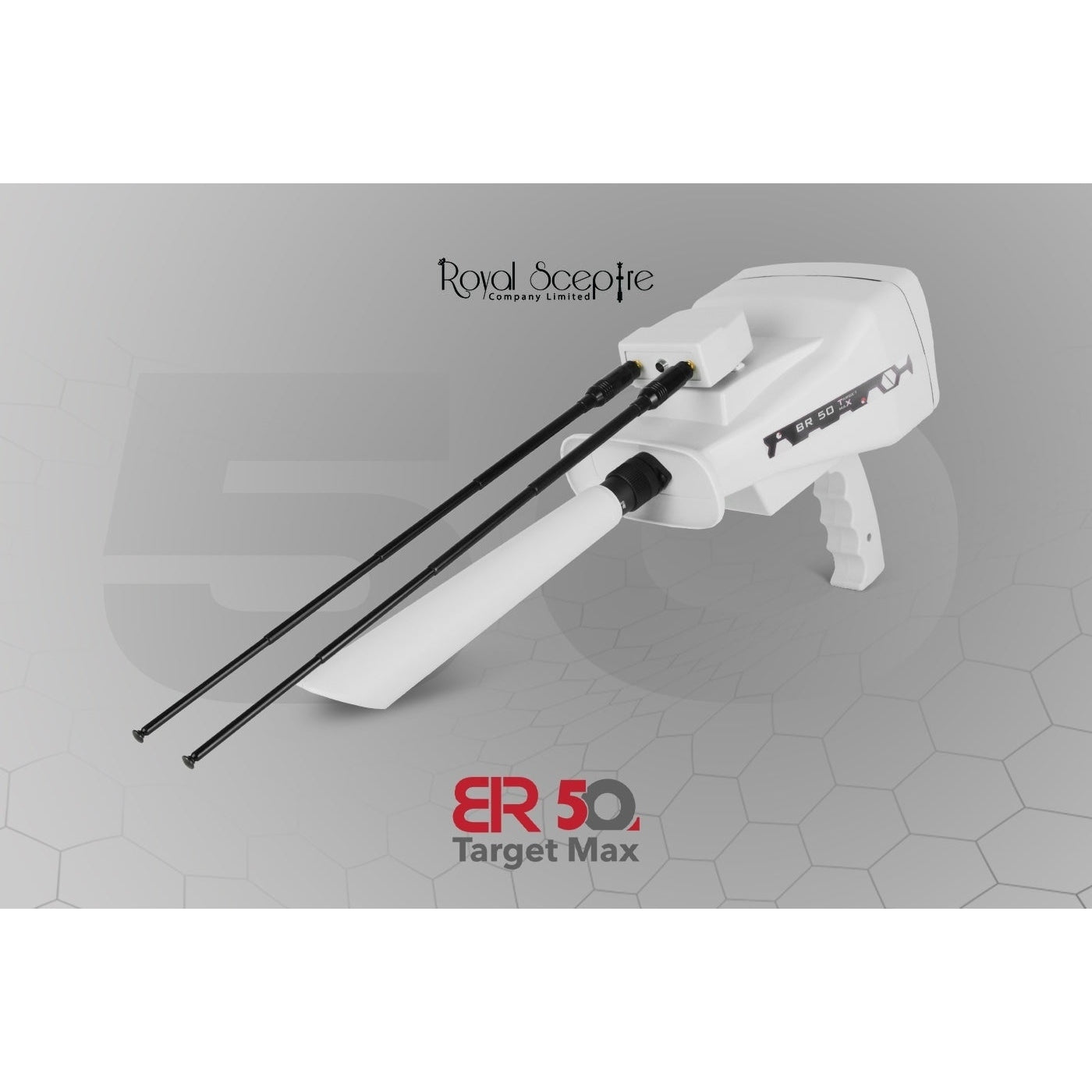 BR 50 Target Max Diamond, Gold, Metal, Void & Cavity Detector