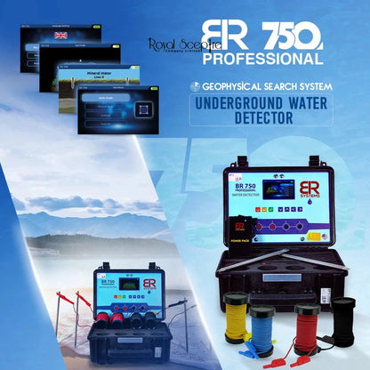 BR 750 Professional Underground Water Detector