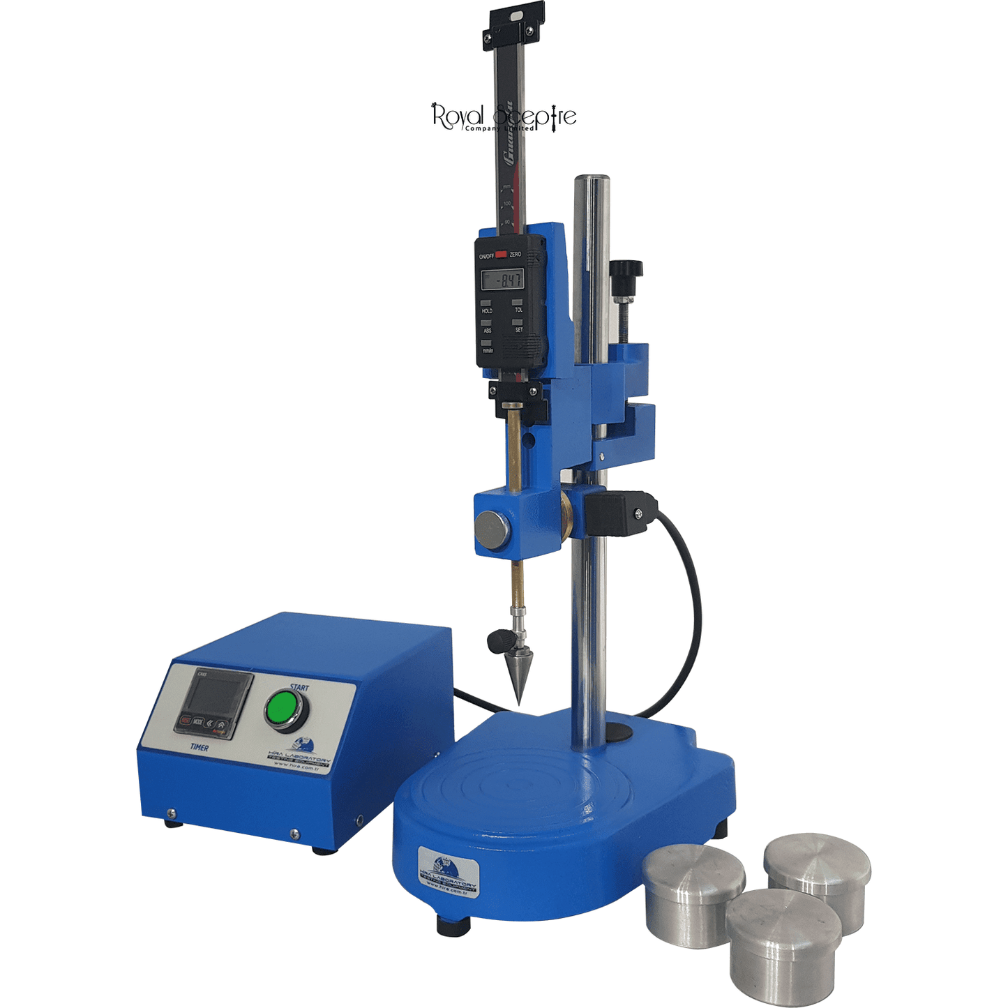 Semi-Automatic Digital Cone Penetrometer apparatus