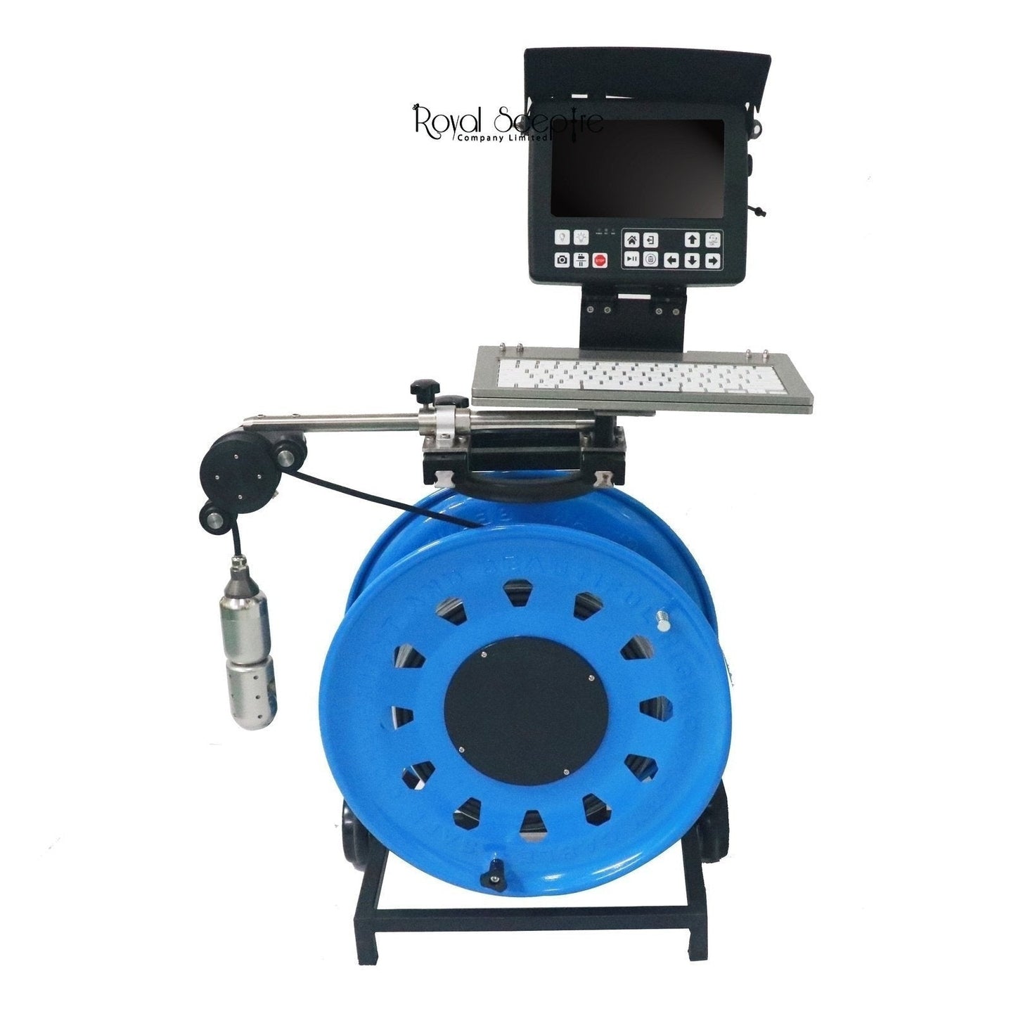 150m Borehole camera with 50mm pan tilt rotation camera