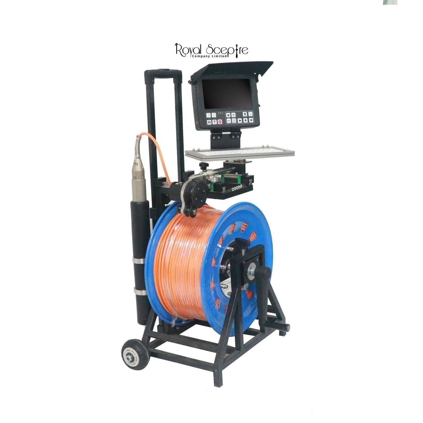 200m Borehole Camera with 45mm dual view camera