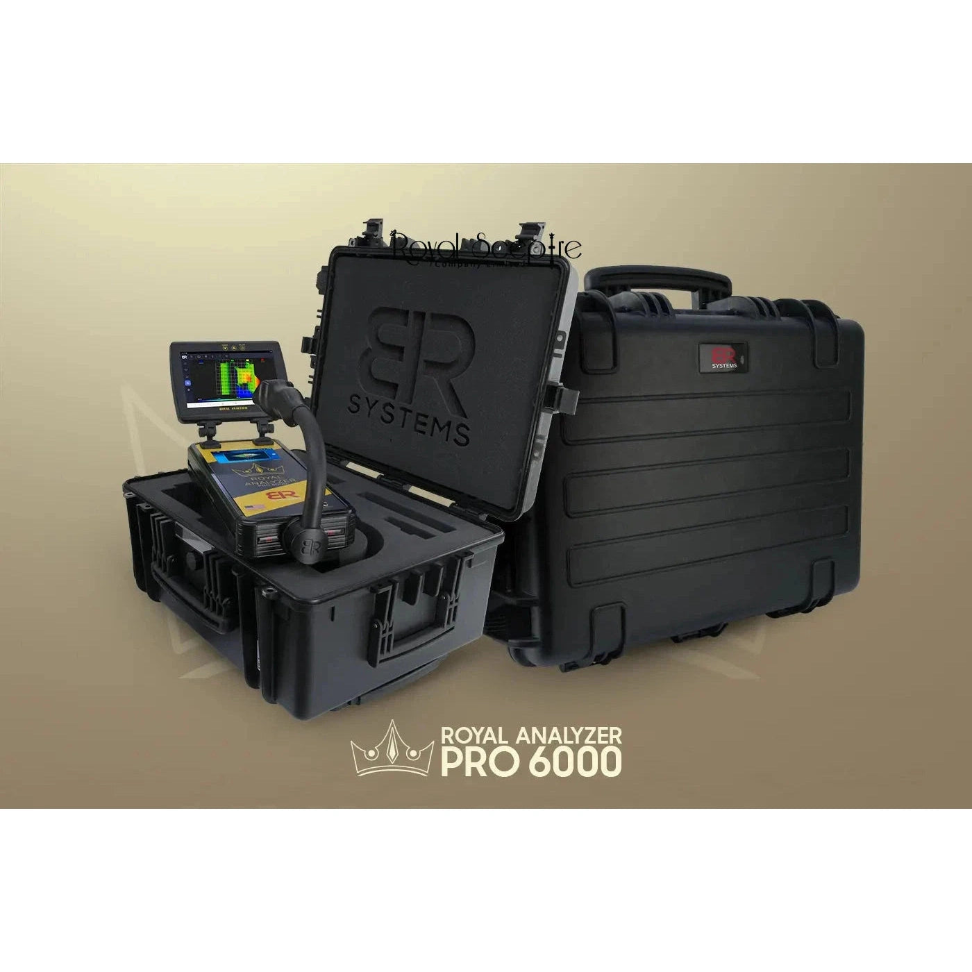 Royal Analyzer Pro 6000 Gold, Diamond, Metal, Void & Cavity Detector