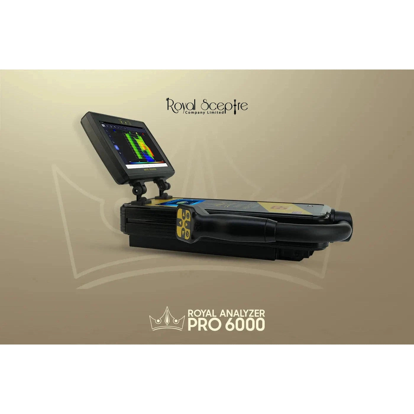 Royal Analyzer Pro 6000 Gold, Diamond, Metal, Void & Cavity Detector