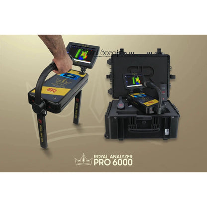 Royal Analyzer Pro 6000 Gold, Diamond, Metal, Void & Cavity Detector