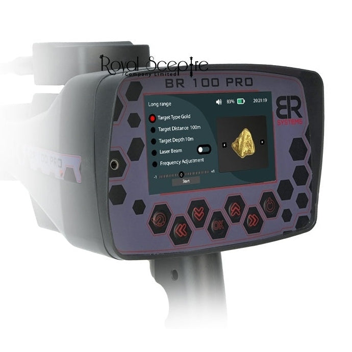 BR 100 Pro Diamond, Gold, Metal, Minerals, Voids & Cavity Detector