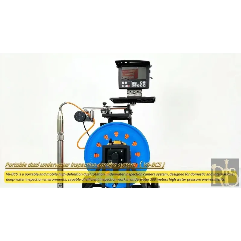 Vicam 200m Depth 45mm Hd Dual View Camera Borehole Inspection System
