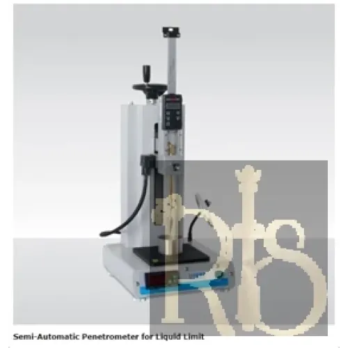 Semi-automatic Penetrometer for Liquid Limit.