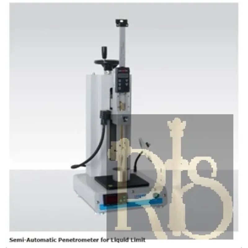 Semi-automatic Penetrometer for Liquid Limit.