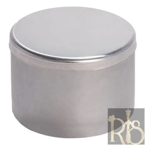 Moisture Content Tin/s& Equivalent Measuring Tin with Lid, Aluminum, Ø55mm X 35mm Height