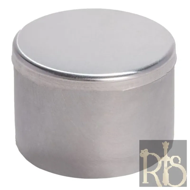 Moisture Content Tin/s& Equivalent Measuring Tin with Lid, Aluminum, Ø55mm X 35mm Height