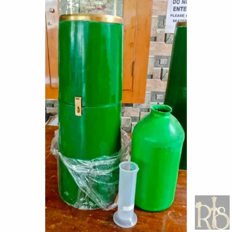 Rain Gauge, Mettallic