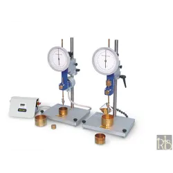 Cone Penetrometer for Liquid Limit with Dial Gauge and Timer