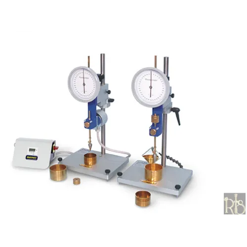 Cone Penetrometer for Liquid Limit with Dial Gauge and Timer
