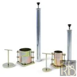 Compaction Mould Complete with Base Plate and Extension Collar 101.6 Internal Diameter X 116.43mm High