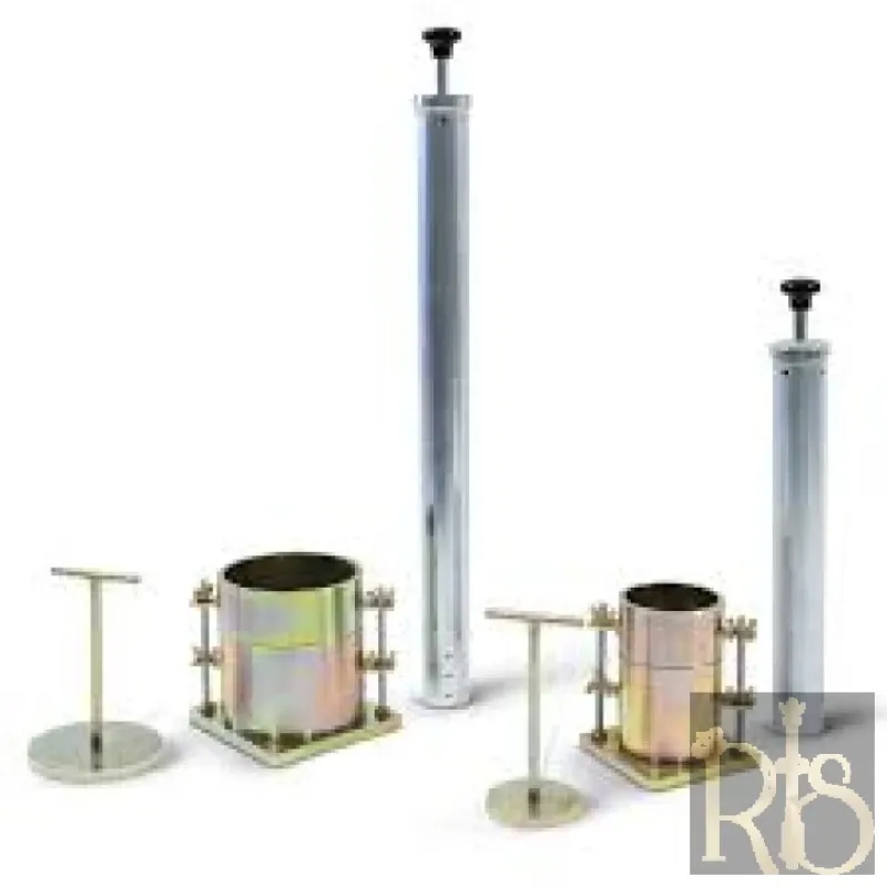 Compaction Mould Complete with Base Plate and Extension Collar 101.6 Internal Diameter X 116.43mm High