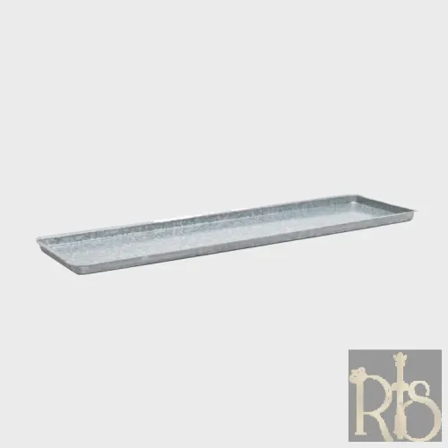 Galvanized Metal Tray 1mx0.5mx75mm Deep