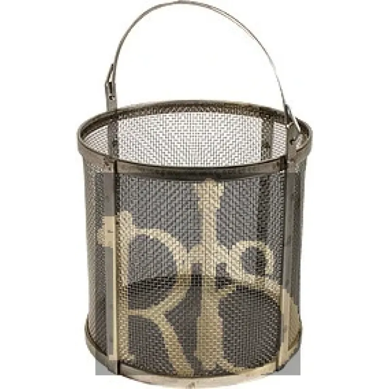 200mm Dia Wire Mesh Basket with Apertures Not Greater Than 6.5mm Large Enough to Contain 2.5 Kg of Aggregate