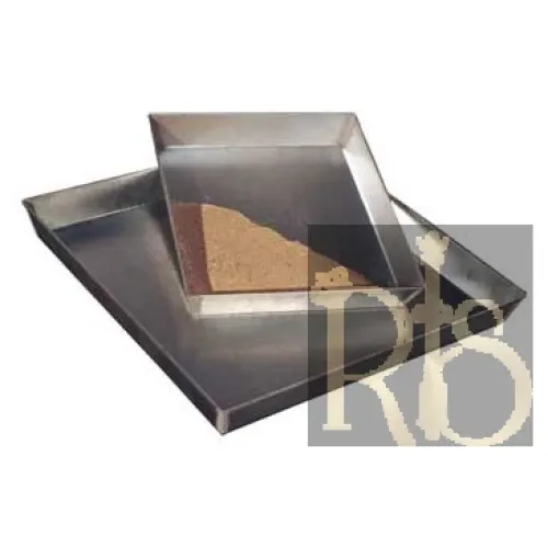 Shallow Tray of Area Not Less Than 0.065m2