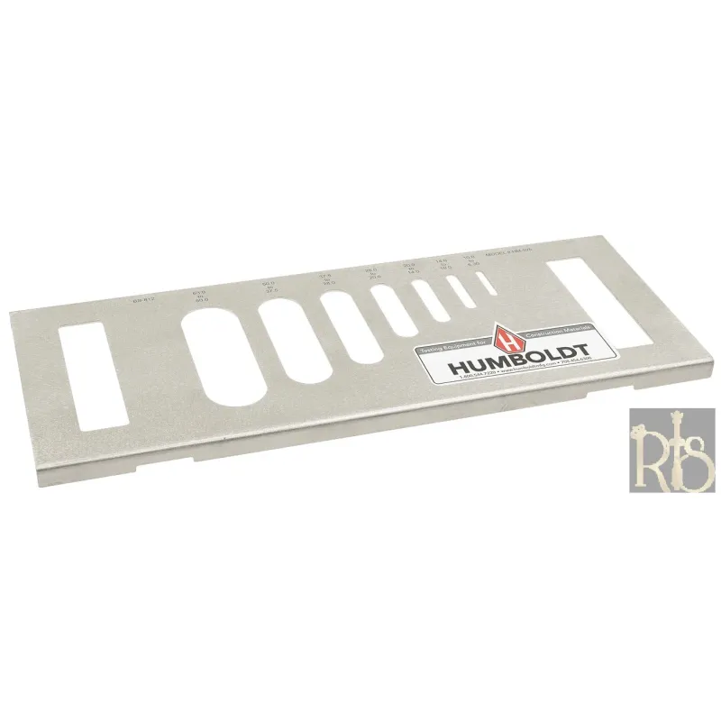 Flakiness/thickness Gauge (bs 812) Passing 14.0 Mm Retain 10.0 Mm