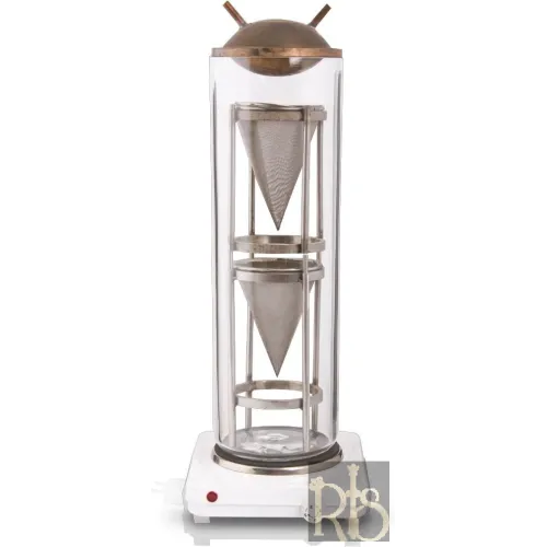 Complete Set of Hot Pot Extractor Including Non-corrodable Mesh Which Fits Into the Metal Pot with a Gasket Cover, Coke, Dean and Stark Receiver and Reflux Condenser