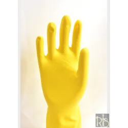 Rubber Gloves to Remove Specimens From Water Bath