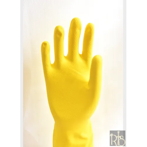 Rubber Gloves to Remove Specimens From Water Bath