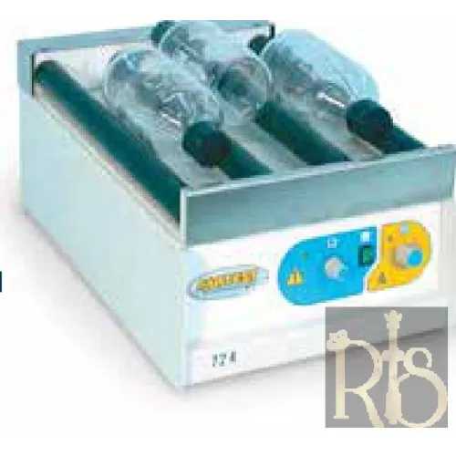 Bottle Roller Compact Bench Mounted Unit Designed to Rotate 2 Bottles Simultaneously About Longitudinal Axis