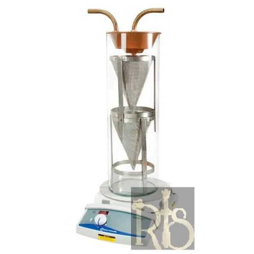 Hot Extractor Complete with Wire Gauze Container Gasket, Cork Lid and Support Assembly