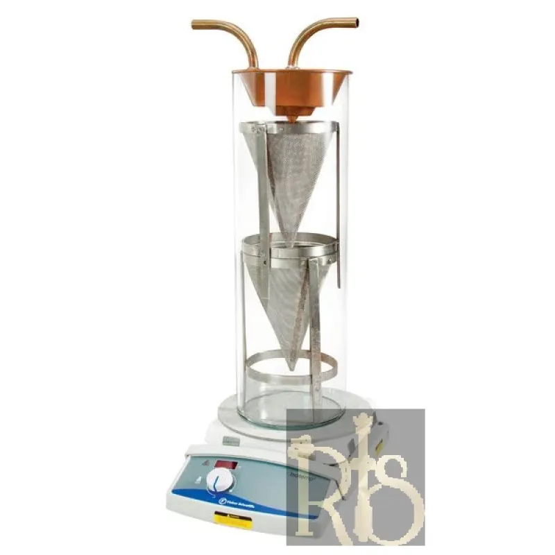 Hot Extractor Complete with Wire Gauze Container Gasket, Cork Lid and Support Assembly
