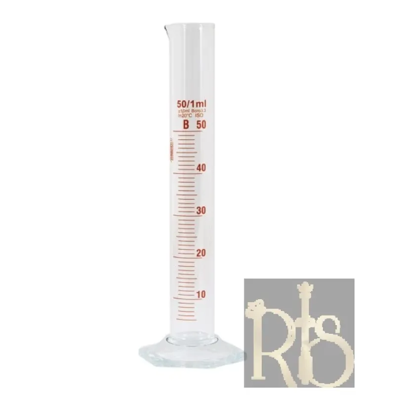 Measuring Cylinder Set of 25ml, 100ml, 500ml, 1000ml, 2000ml