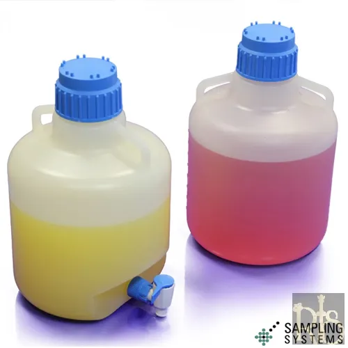 Polythene or Glass 20 Litres Storage Vessels with Tap at Bottom