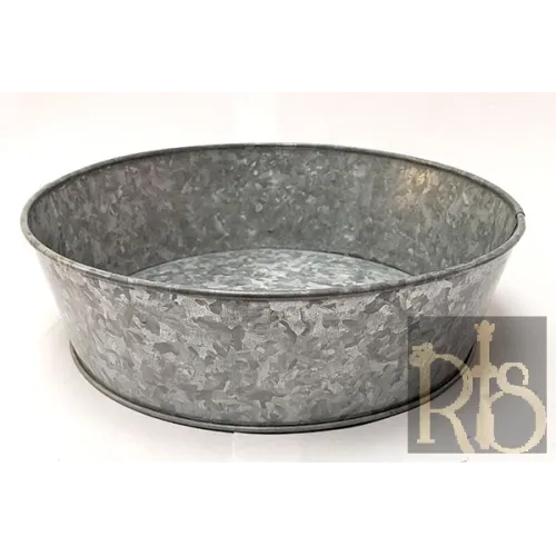 450mm Diameter X 150mm Deep Metallic Mason's Basin