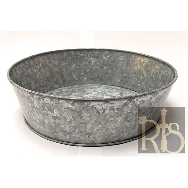 450mm Diameter X 150mm Deep Metallic Mason's Basin