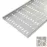 1.2 M X 1.2 M X 50 Mm Deep Galvanized Metal Tray