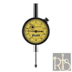 Utest Analog Dial Gauge 30 X 0.01 Mm, 0-100 Scale, Clockwise