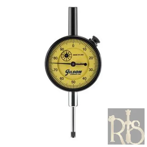 Utest Analog Dial Gauge 30 X 0.01 Mm, 0-100 Scale, Clockwise