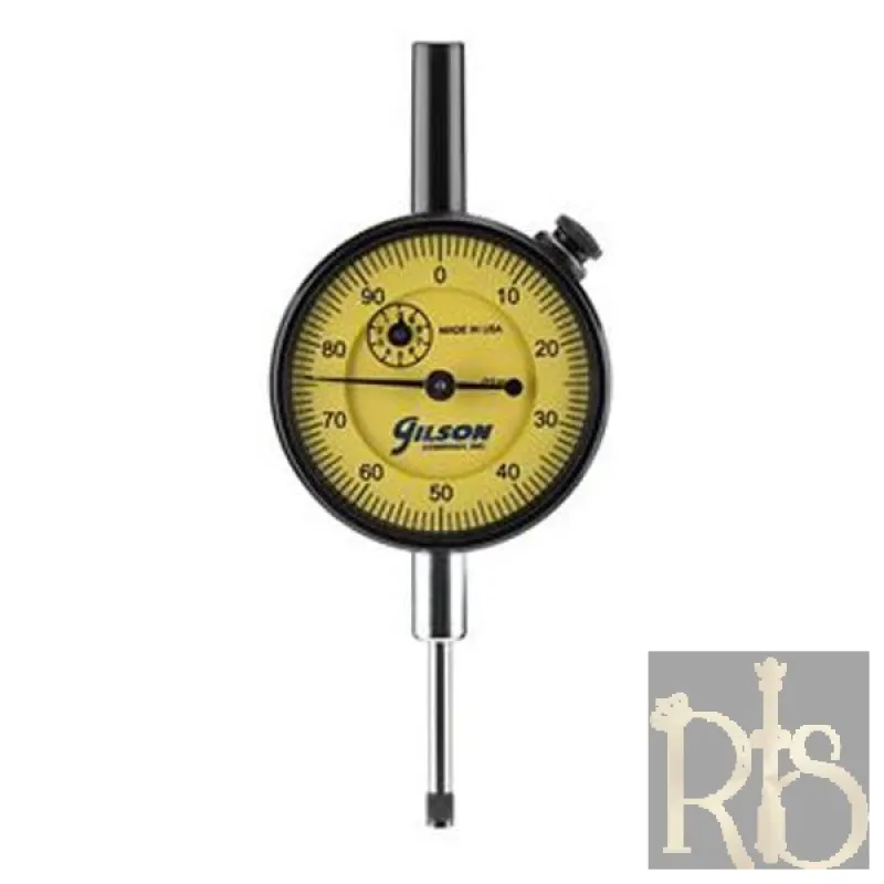 Utest Analog Dial Gauge 30 X 0.01 Mm, 0-100 Scale, Clockwise
