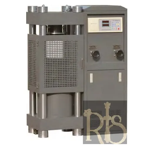 Tian Sye-2000bs Compact 1500 Compression Machine, to Bs 1610 Grade a with 300mm Gauge, Rectangular Platens, Capacity 1560 Kn with Load Pacer Together with 100 Kn Flexural Frame with Accessories
