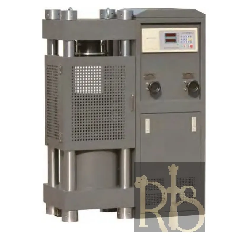 Tian Sye-2000bs Compact 1500 Compression Machine, to Bs 1610 Grade a with 300mm Gauge, Rectangular Platens, Capacity 1560 Kn with Load Pacer Together with 100 Kn Flexural Frame with Accessories