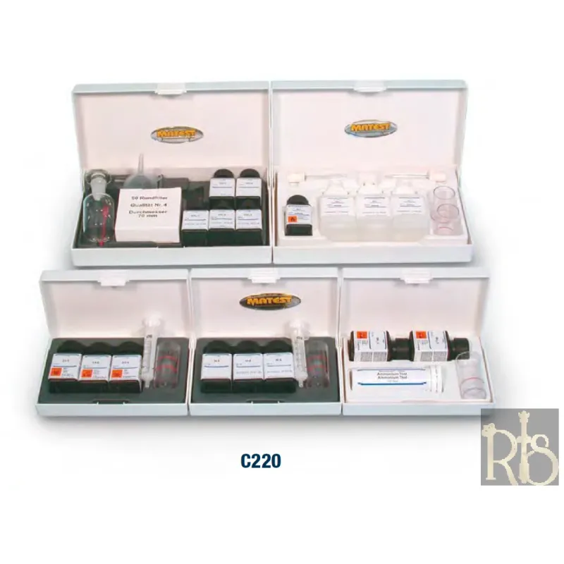 Tian Quality of Water Test, Complete Set