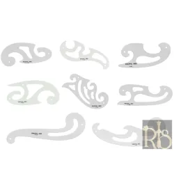 Tian Assorted French Curve Set